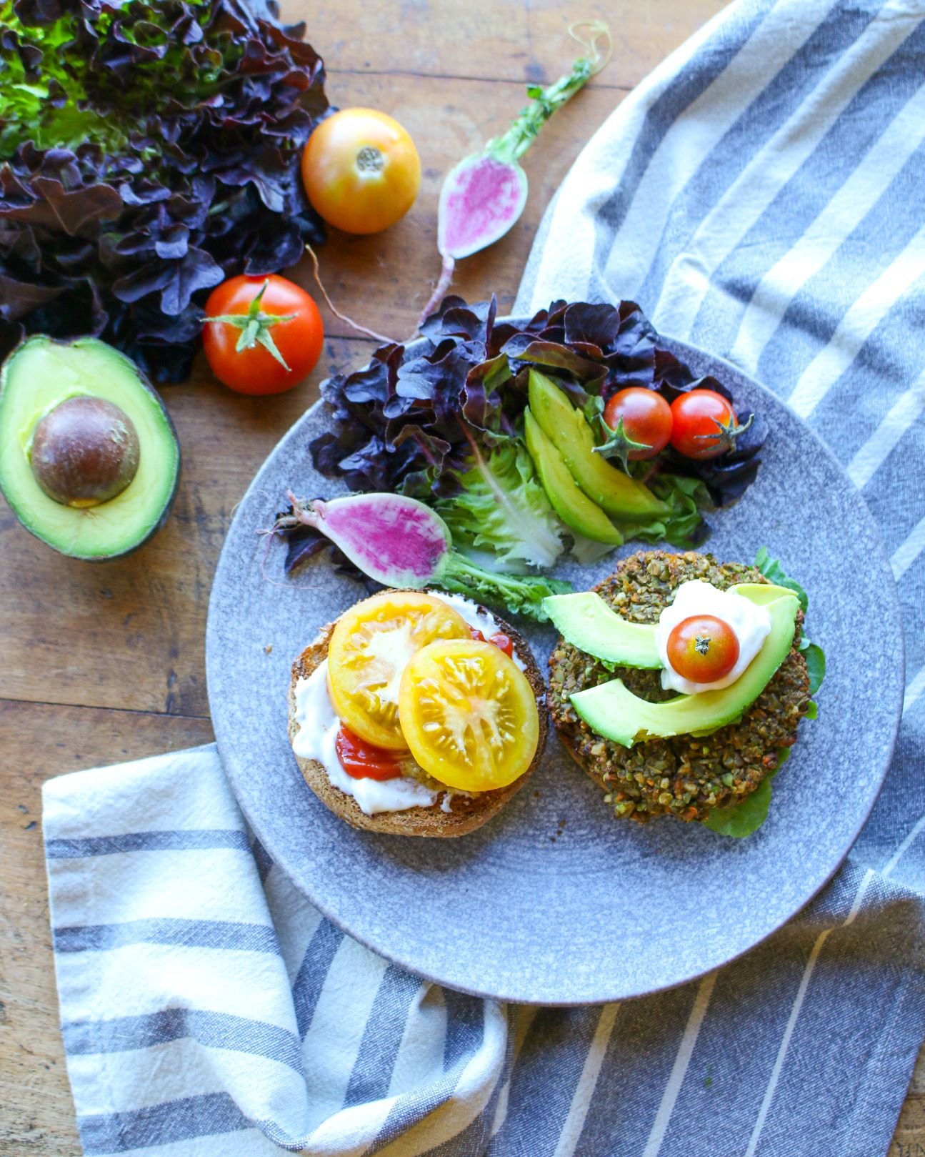 Edamame Grain Vegan Burger Recipe