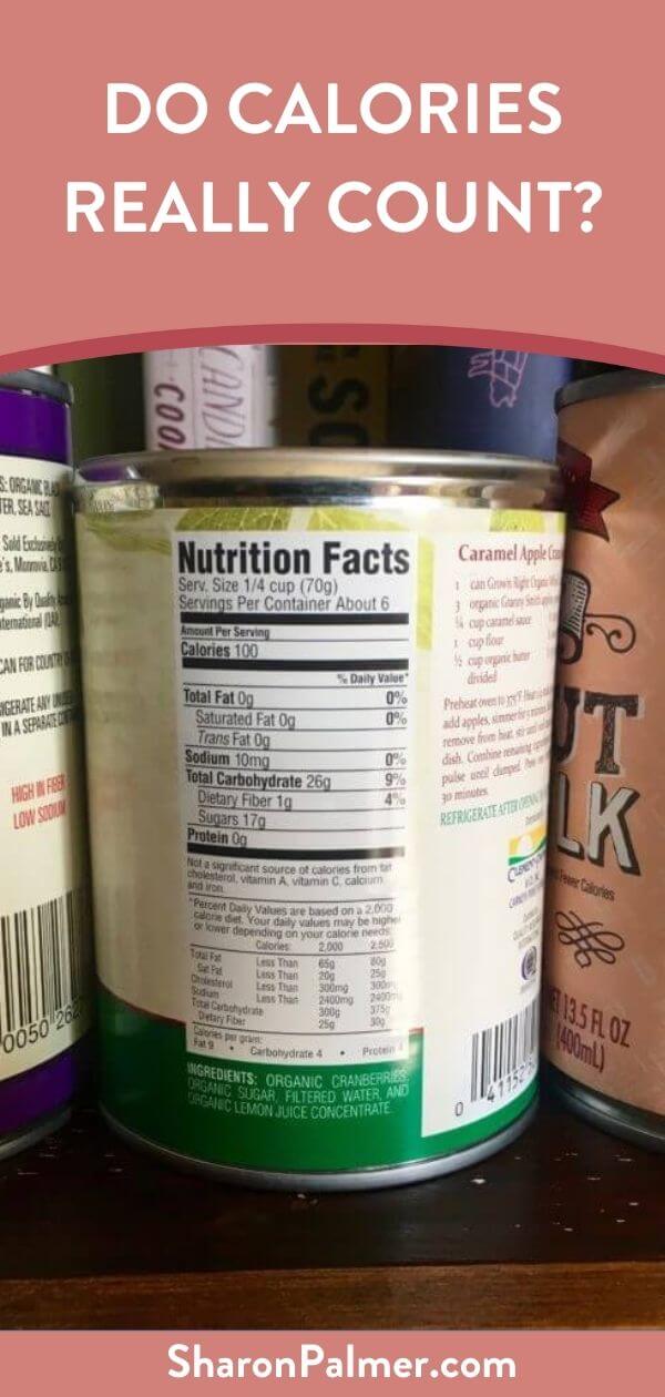 Do Calories Really Count? - Sharon Palmer, The Plant Powered Dietitian