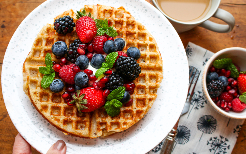 Swedish Vegan Waffles
