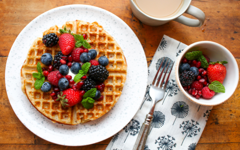 Swedish Vegan Waffles