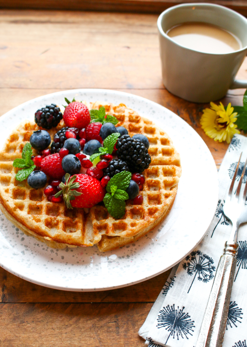 Swedish Vegan Waffles