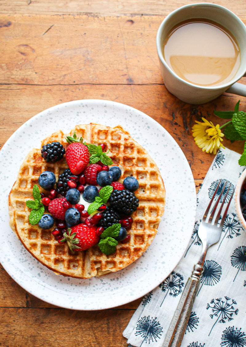 Swedish Vegan Waffles