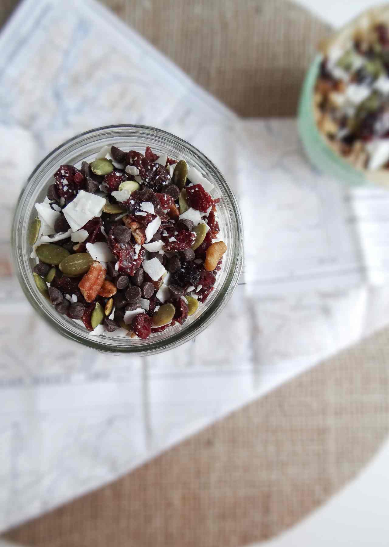Dark Chocolate and Cherry Nut Mix