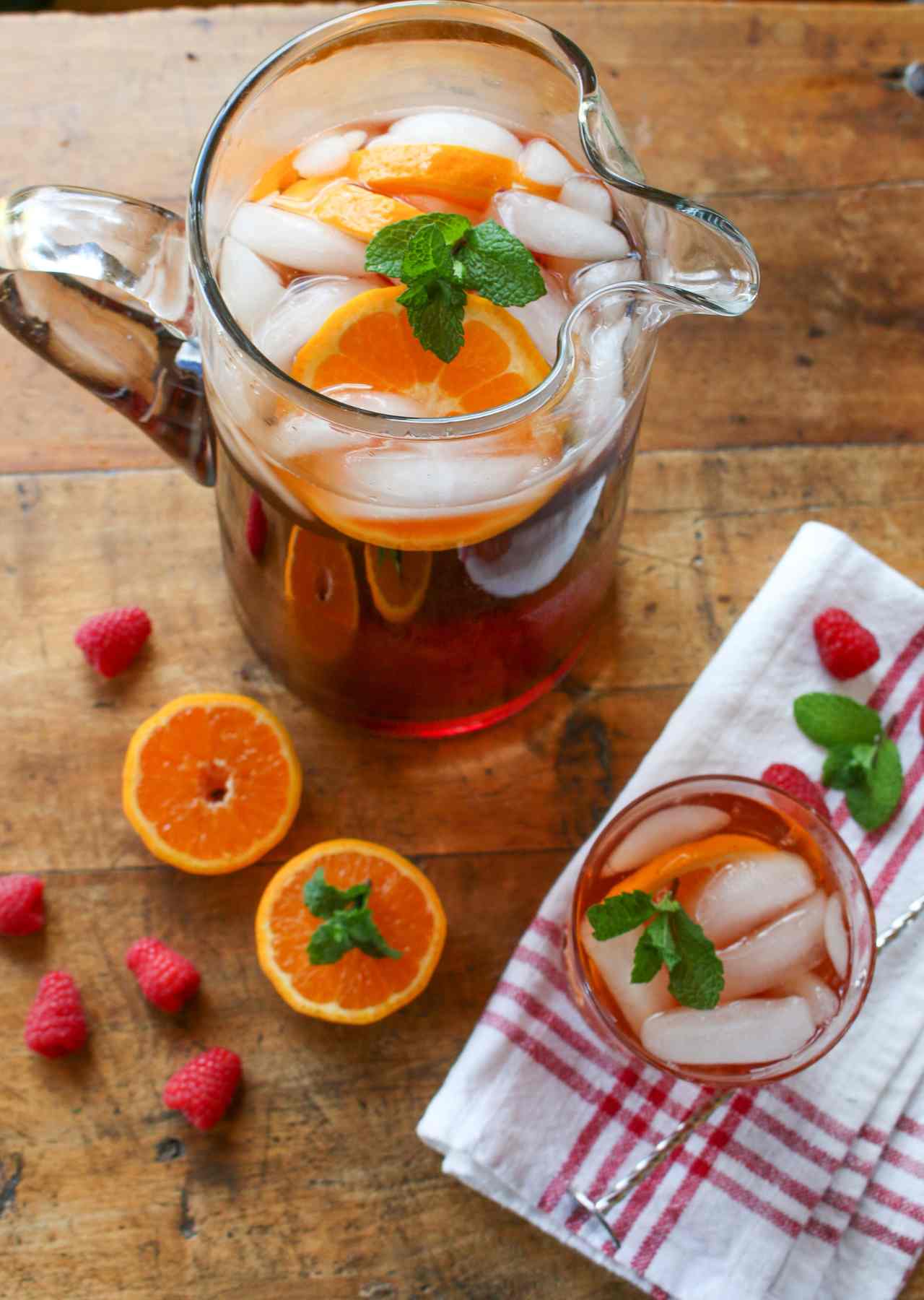 Cranberry Iced Green Tea