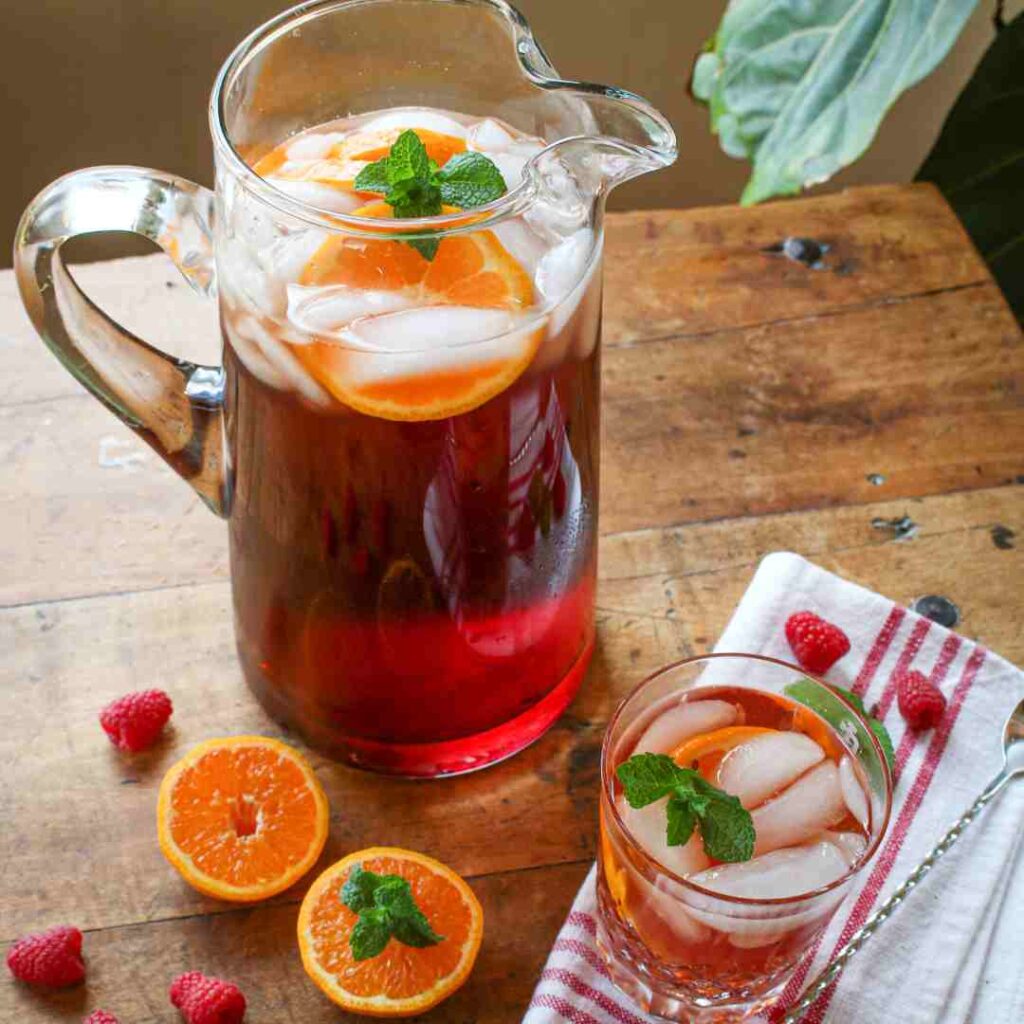 Cranberry Iced Green Tea