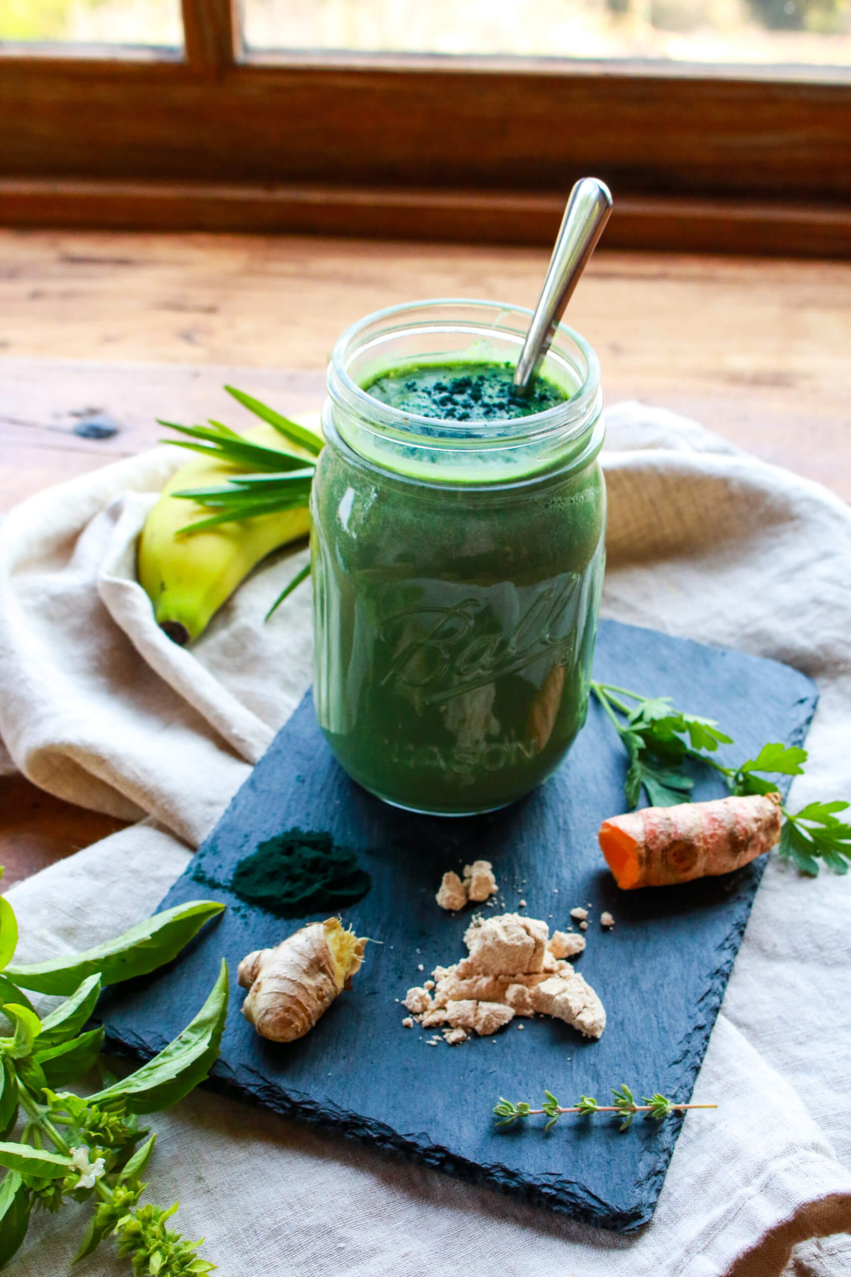 Pea-Powered Super Green Smoothie
