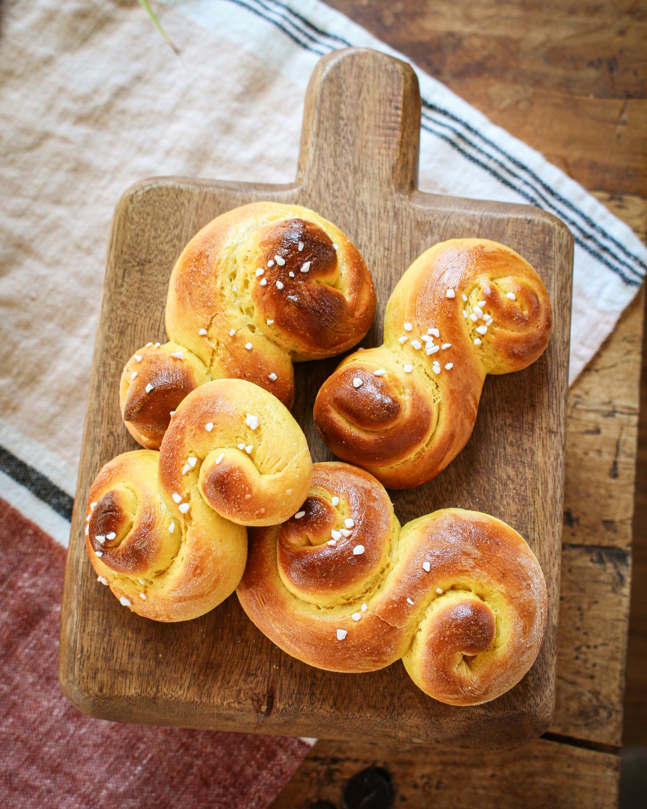 Swedish Saffron Rolls