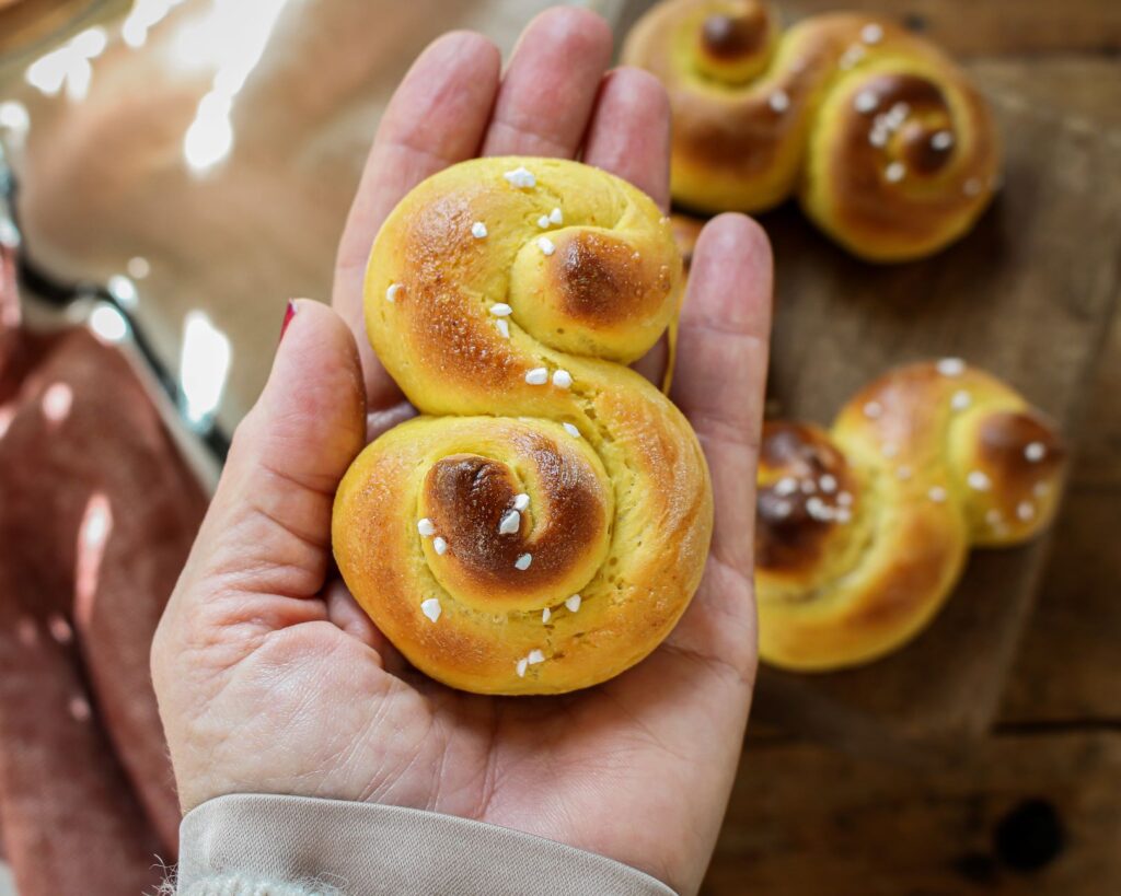 Swedish Saffron Rolls
