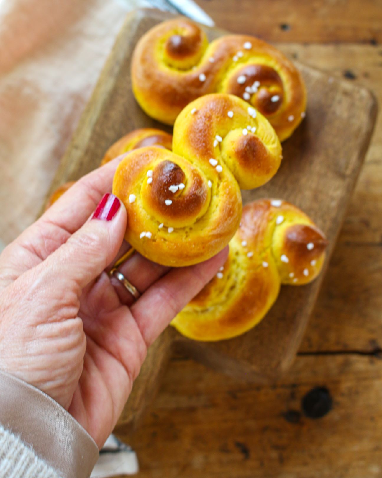 Swedish Saffron Rolls
