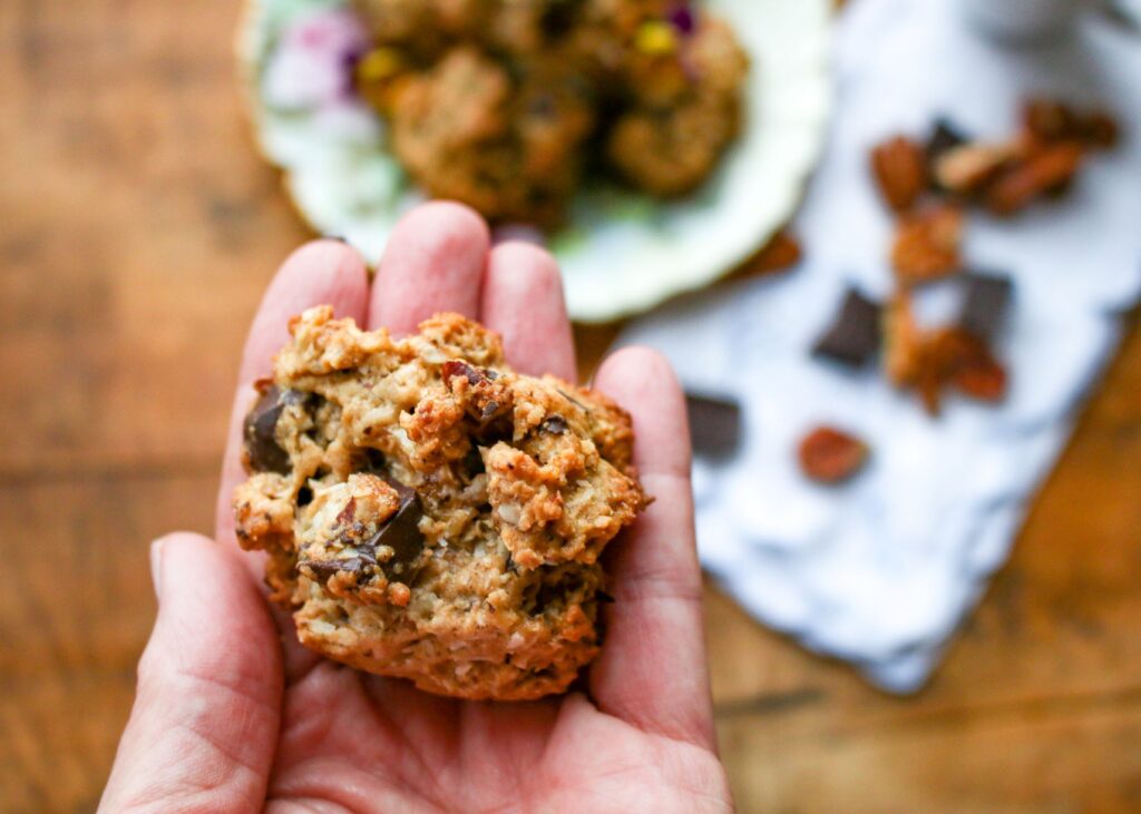 Vegan German Chocolate Cookies
