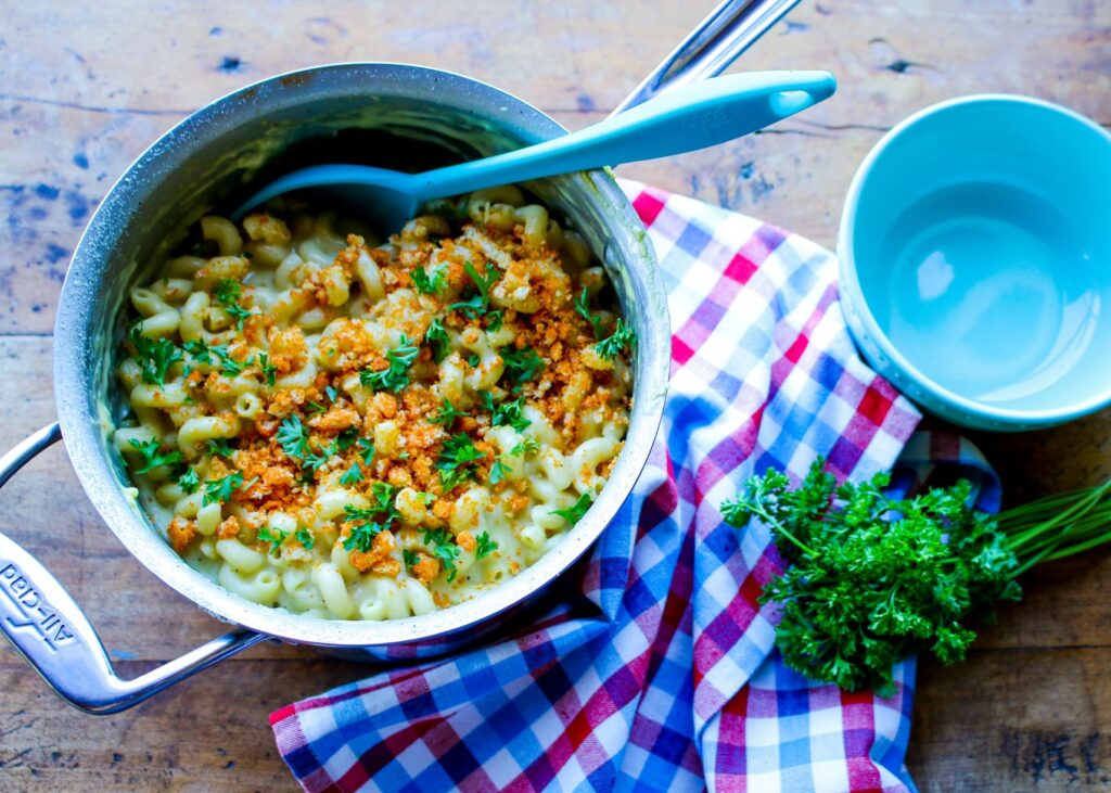 BEST One-Pot Vegan Mac & Cheese
