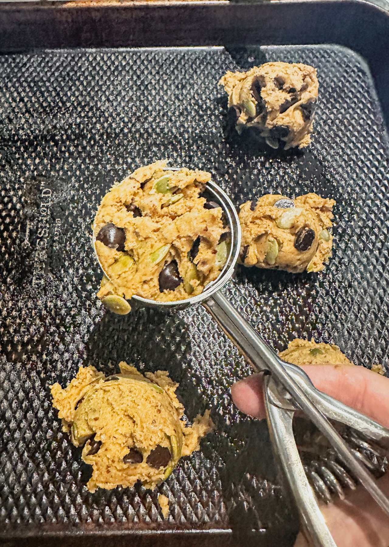 Soft Vegan Pumpkin Chocolate Chip Cookies