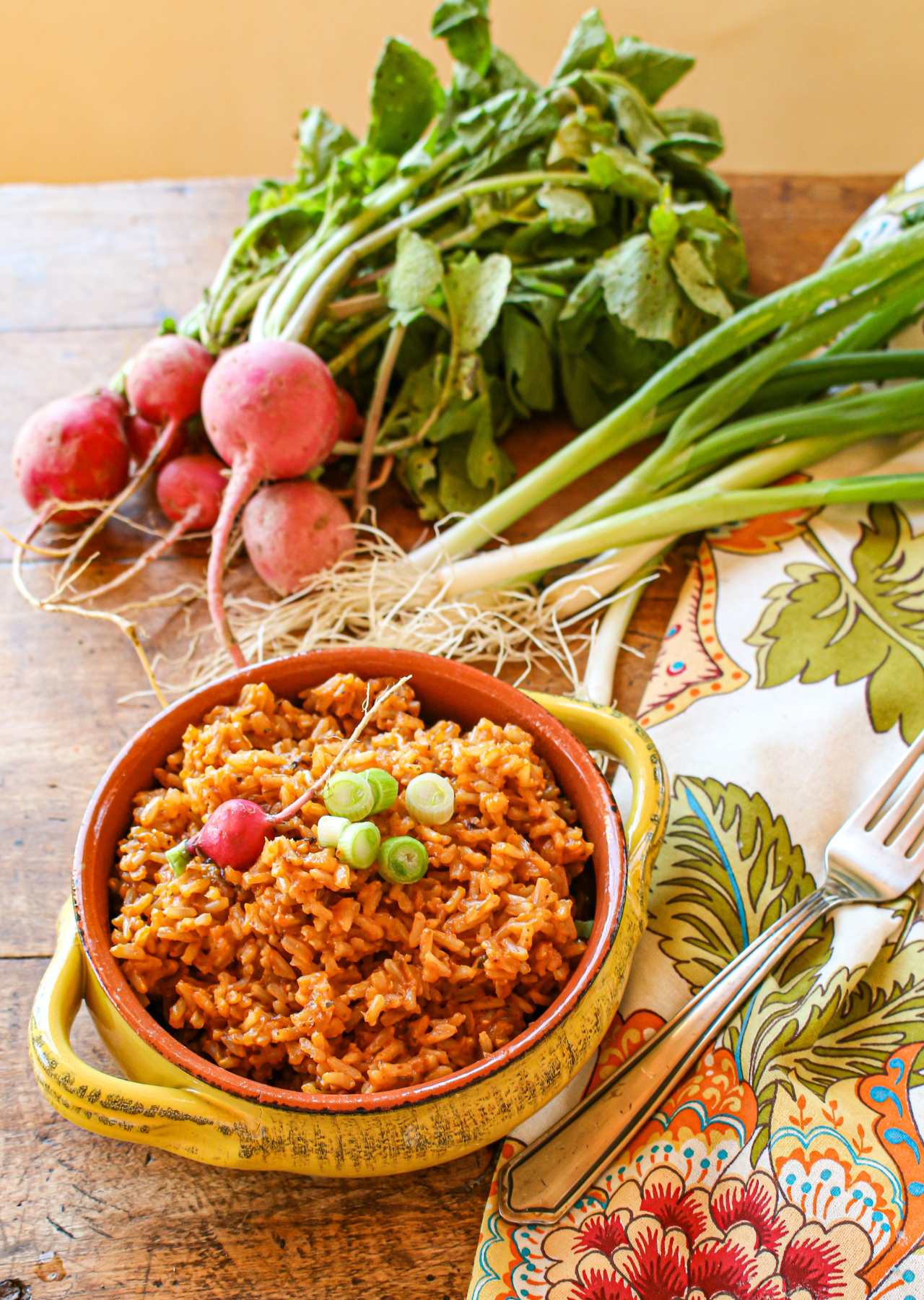 Easy Brown Spanish Rice